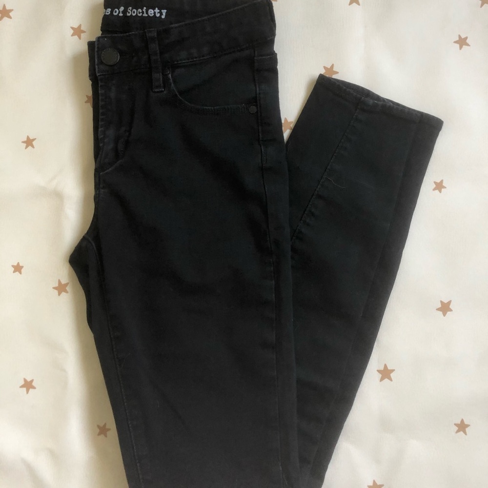 ARTICLES OF SOCIETY black skinny jeans
